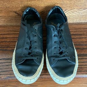 Sam Edelman Black Espadrille Sneaker